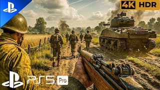 (PS5 PRO) ESPERIENZA CINEMATOGRAFICA DELLA SECONDA GUERRA MONDIALE | GAMEPLAY ULTRA GRAFICO REALI... screenshot 3