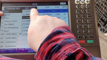 AIS class B Xinuo XF1069B dengan display 10.4" chartplotter dan peta seluruh Indonesia