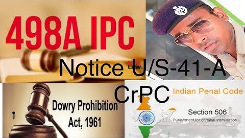 When Notice U/S-41-A CrPC is given accused without arresting him.