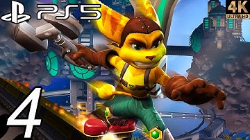 Ratchet & Clank 1 PS5 Gameplay Walkthrough Part 4 FULL GAME - No Commentary