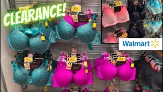 🔥 WALMART UNDERGARMENTS ON CLEARANCE‼️ WALMART SHOP WITH ME | WALMART INTIMATES | WALMART BRAS