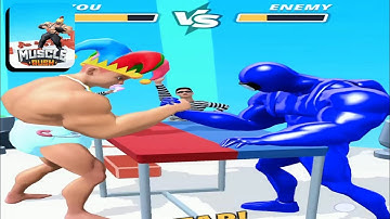 Muscle Rush - Smash Running || Max Level‼️All Level Gameplay Android/iOS, New Update Level 83-84