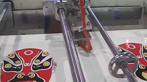Automatic soft loop handle bag making machine-single function