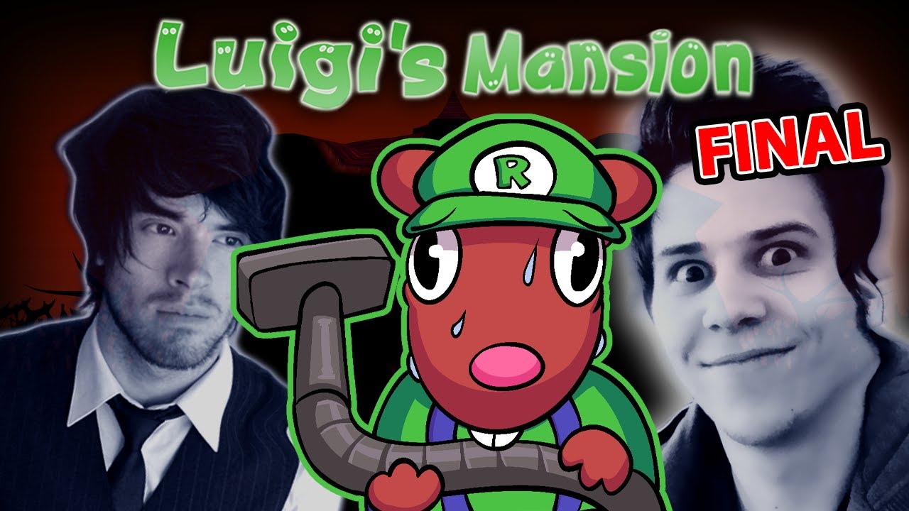 Roleplay de Rubius y German en EL FINAL de Luigi's Mansion
