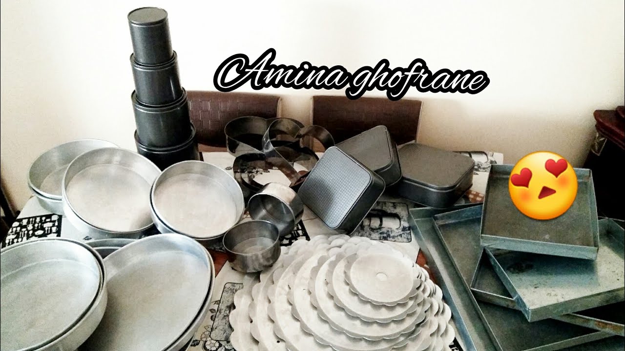 للمبتدئات كل ما يخص صواني خبز الكيك/الحجم والأبعاد وكمية البيض في كل صينية.