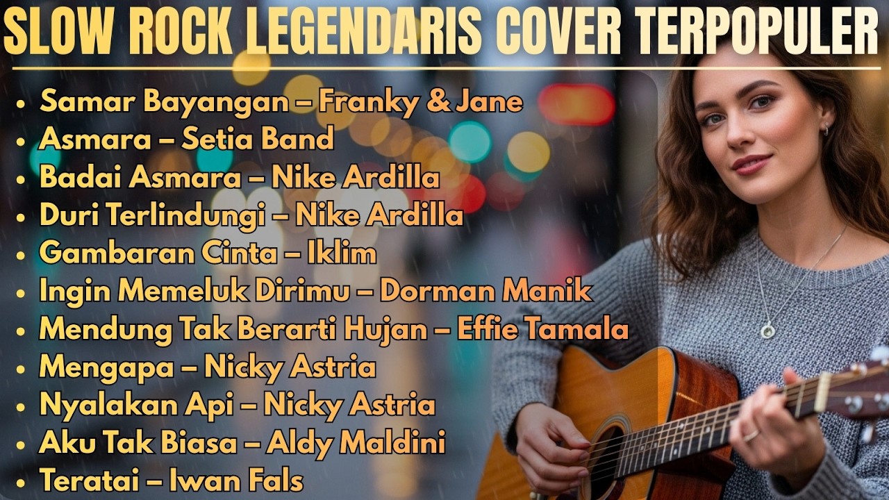 Slow Rock Indonesia Nostalgia 90an Terbaik | Full Album Nonstop