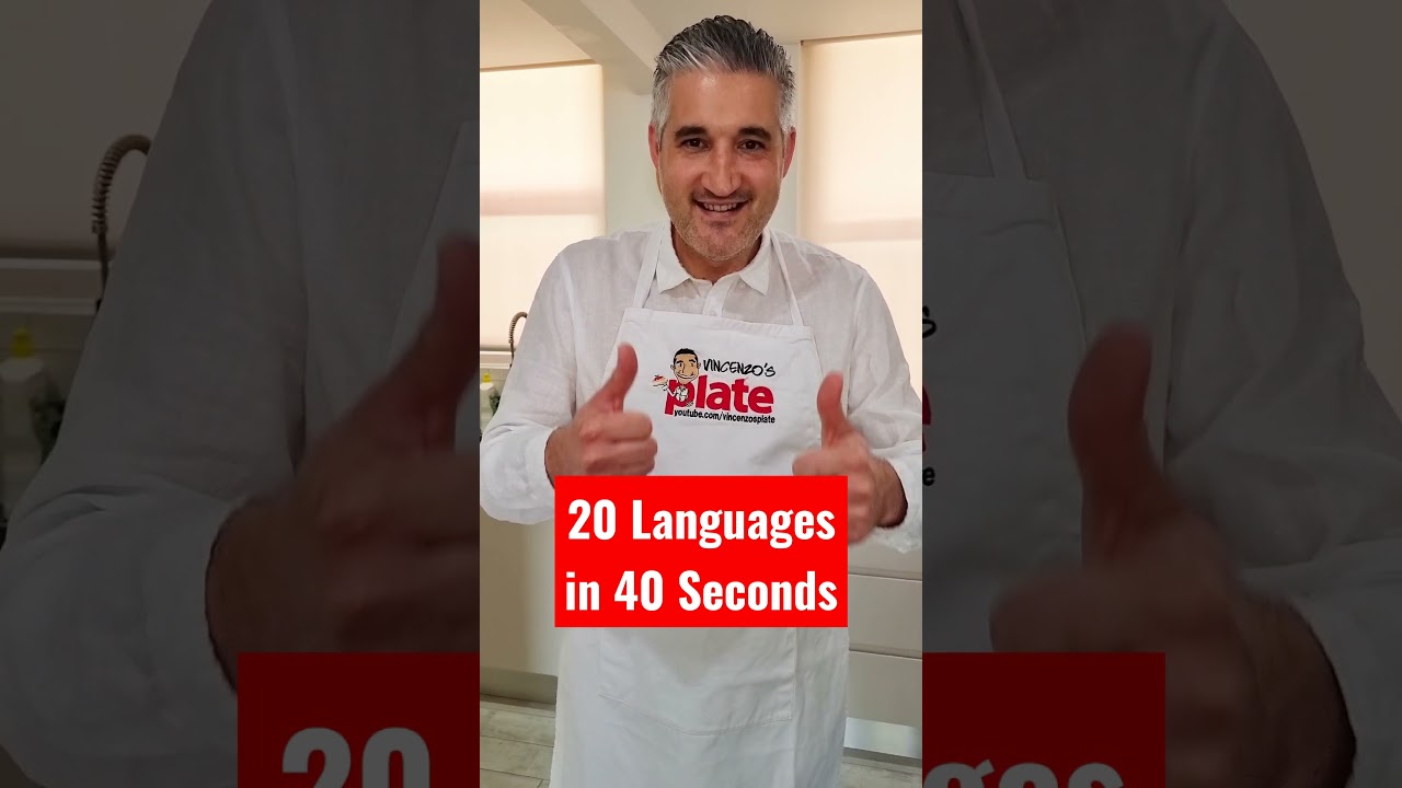 20 Languages in 40 Seconds #Shorts