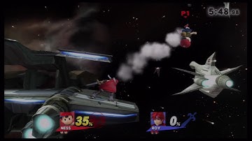 SSB4 - Ness Double Jump Ledge Cancel