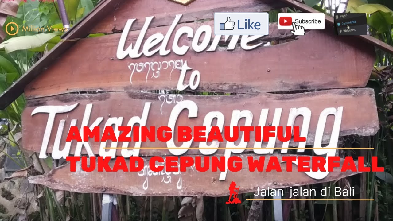 Amazing Beautiful Tukad Cepung Waterfall Destinasi Bali Yg Wajib Dikunjungi Jalan-Jalan Di Bali 0922