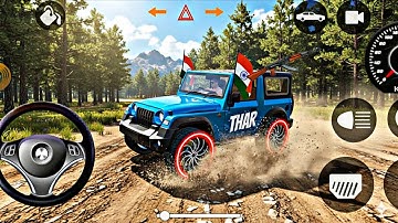 Modified Mahindra Thar Car Games: Indian Cars (Gadi Wala Game) - Car Game Android Gameplay 2025