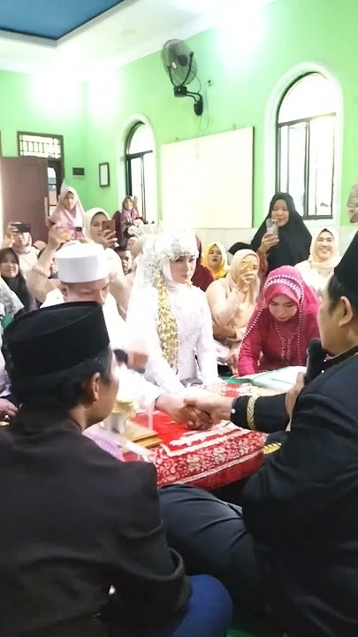 akad nikah Dede Kiki & ka nisah #nikah #kawinan #viral #shorts #viralshorts #familybest