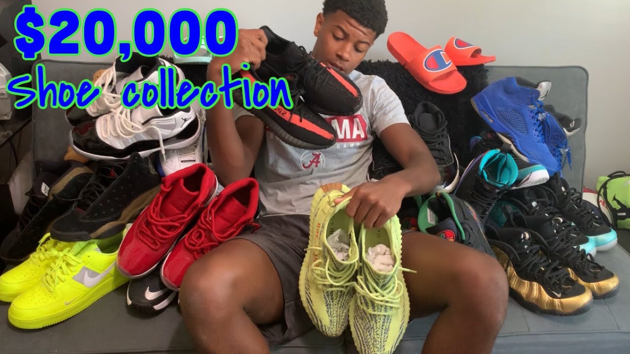 16 Year Old back to school Shoe Collection🔥| *WORTH OVER $20,000🤑