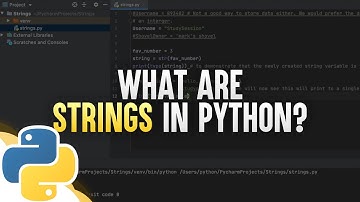 What Are Strings In Python?
