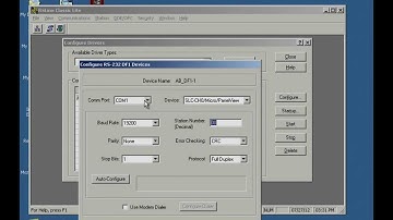 PLC Programming Setup PLC and Import CSV
