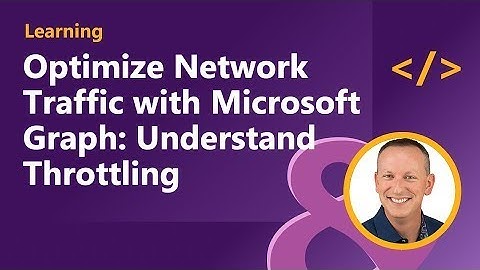 Optimize network traffic with Microsoft Graph
