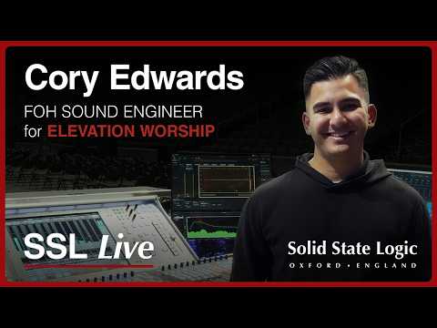 Cory Edwards on SSL Live Consoles, UMD192 Interface & Touring with Elevation Worship