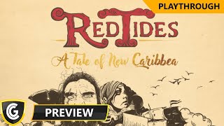 Red Tides | Preview Playthrough
https://www.backerkit.com/c/projects/tortugas-games/red-tides-a-tale-of-new-caribbea/?ref=coop_guild
Steve teaches Kim as they play through the Red Tides, a cooperative pirate game.
Red Tides is a 1-4 player cooperative pirate game in which all players man a ship with unique powers and spend 10 rounds getting stronger by attacking merchant ships or pirate lords. Each battle will unlock plunder to be used to upgrade or even take control of another ship. Players must work together to defeat the final pirate king in order to win the game.
Timestamps:
0:00 - Pending...
JOIN GUILD (Discord): https://discord.gg/sXxeCjWZ9w
SUPPORT US (Ko-Fi): https://ko-fi.com/coopguild
CONTACT US (Email): steve.coopguild@gmail.com
ALTERNATIVE SUPPORT (Patreon): http://patreon.com/coopguild Red Tides | Preview Playthrough