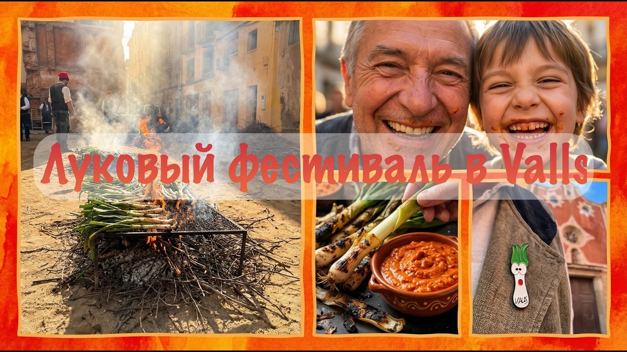 Самый странный и вкусный лук в мире! Кальсотада в Испании
