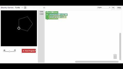 Blockly Games - Turtle - Level 2