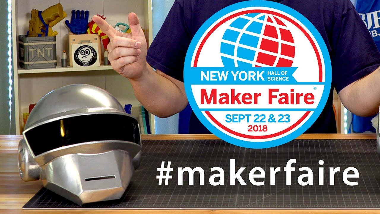 I'M GOING TO NEW YORK MAKER FAIRE! #wmfny18