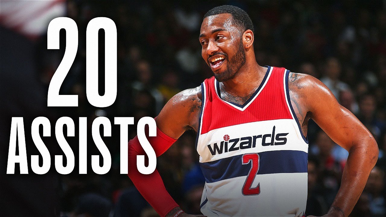 John Wall's CareerHigh 20 ASSISTS in 2017 YouTube