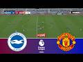 🔴Brighton vs Manchester United - Premier League 2026 Epl Match Stream - Video Game Simulation