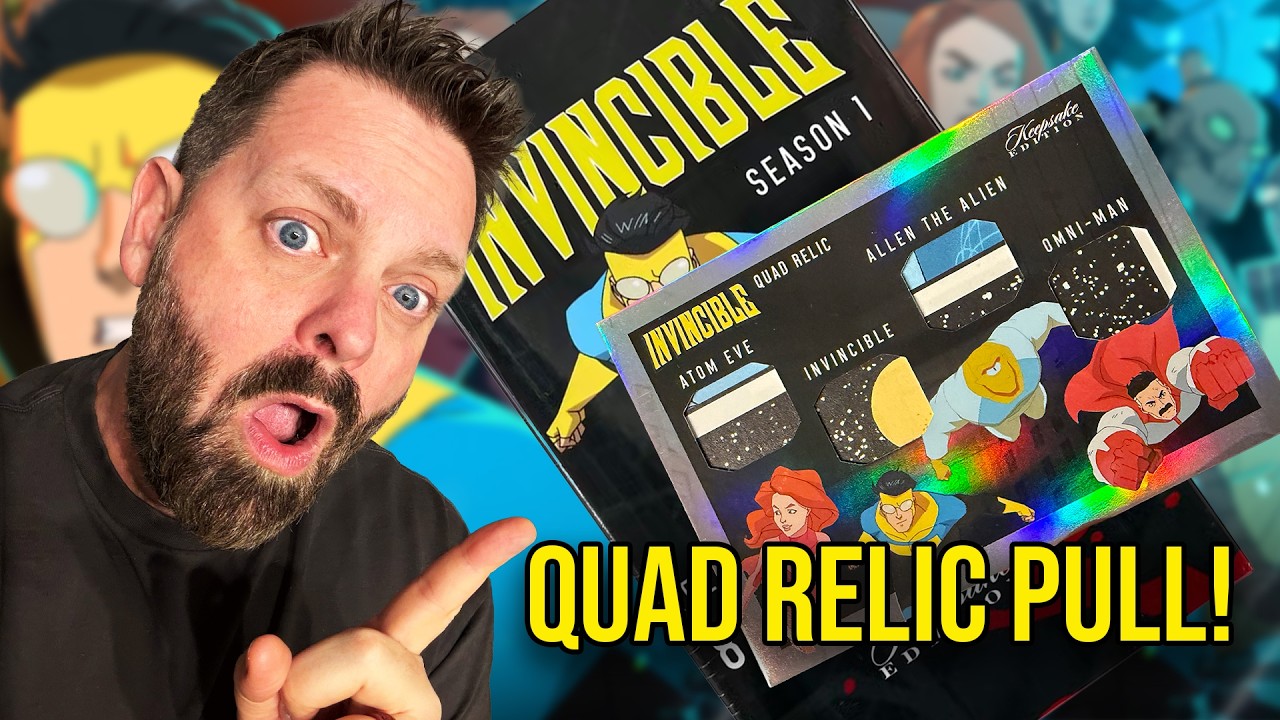 Lucan Key Rack Invincible Invincible Season 1 Keepsake Premiere Edition Unboxing | 1 Relic Hit ...