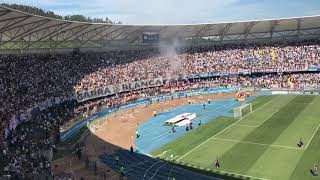 Salida Colo-Colo vs Huachipato - Estadio Ester Roa de Concepción (2017)