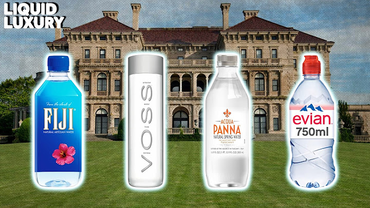 Is Luxury Bottled Water Really Better Than Regular Bottled Water?