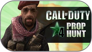 COD 4 Prop Hunt Funny Moments: Christmas Time, Taunt Fails, Epic Escape!