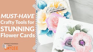 Essential Crafty Tools for PERFECT Flower Cards | Perfect Pairings with Jaycee screenshot 1