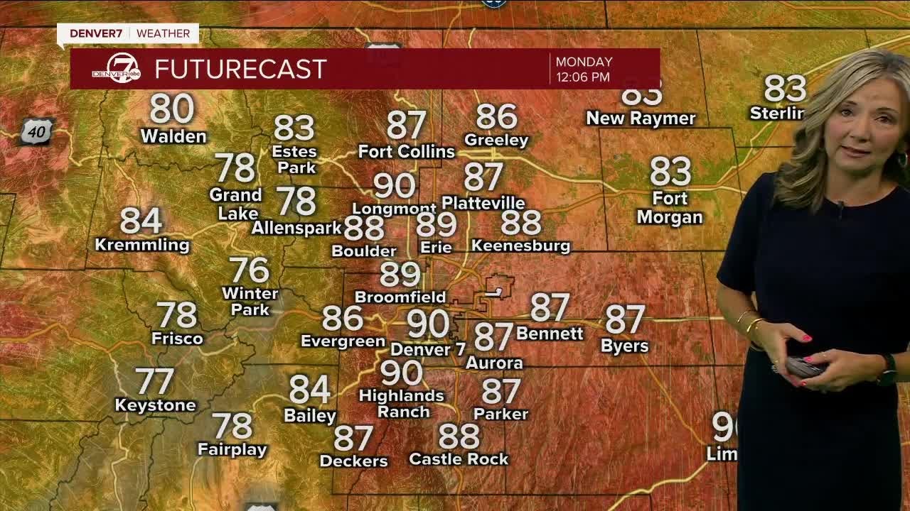 Heat advisory Monday for metro Denver - YouTube
