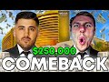 Insane 250k blackjack comeback with nickmercs at the red rock casino in vegas