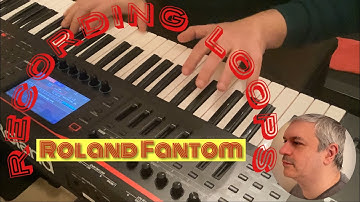 Roland Fantom 0/06/07/08 Music Workstation - Demo / Tutorial 9: How to record quick loops
