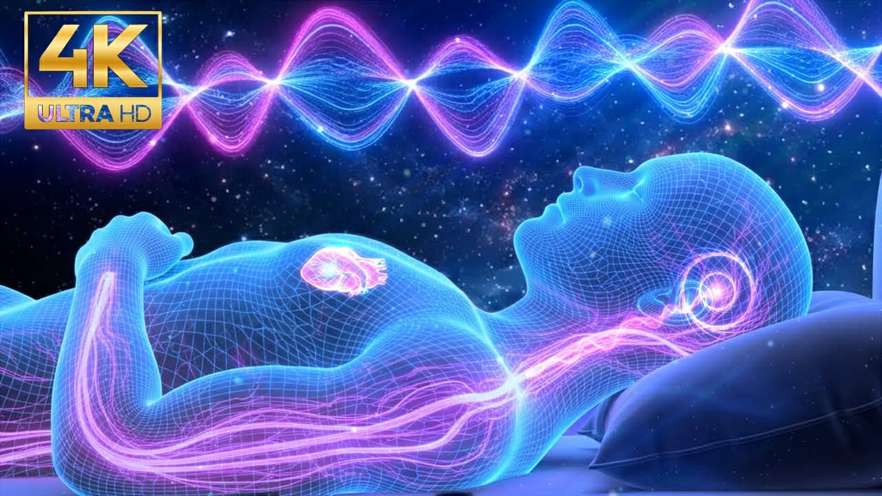 432Hz+ 528Hz + 741Hz + 963Hz | The DEEPEST Healing Sleep: Whole Body Regeneration, Relieve Stress