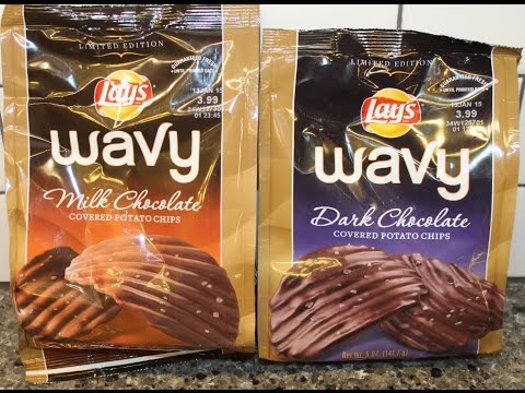 Lay’s Wavy: Milk Chocolate & Dark Chocolate Covered Potato Chips Review