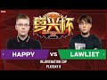 WC3 - Rejuvenation Cup: [UD] Happy vs. LawLiet [NE] (Playday 8)