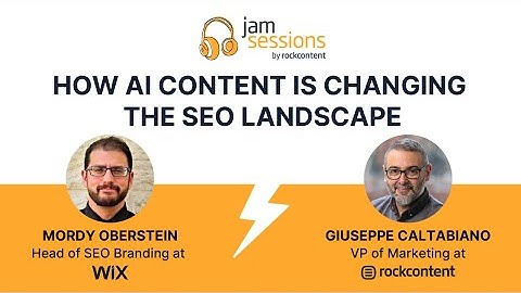 How AI Content is Changing the SEO Landscape | Jam Session with Mordy Oberstein