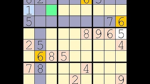 How to Solve Washington Times Sudoku Difficult  October 13, 2023