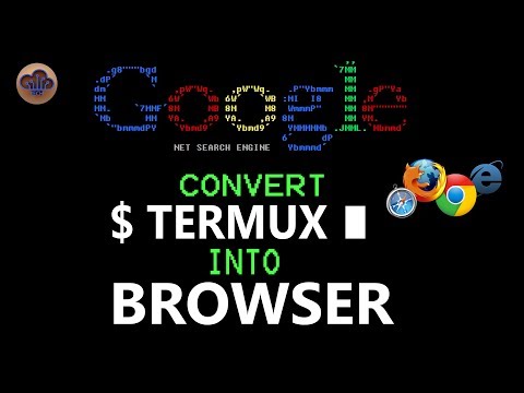 Termux Convert Into Web Browser