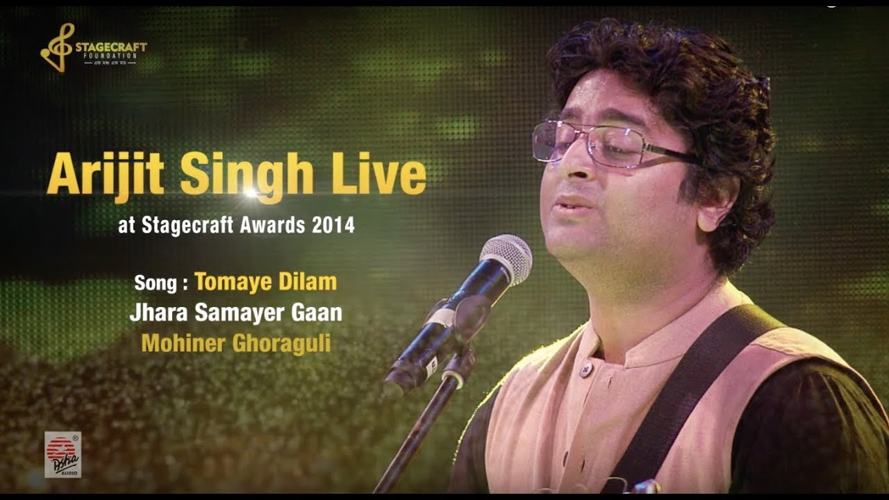 Arijit Singh Sings Mohiner Ghoraguli live  Tomaye Dilam  Jhara Samayer Gaan