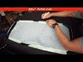 BMW Z3 Convertible. How to Replace the  Rear Plastic Window