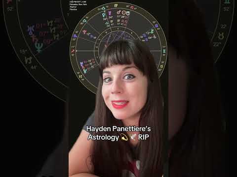 Hayden Panettiere Astrology 💫 🕊️ RIP