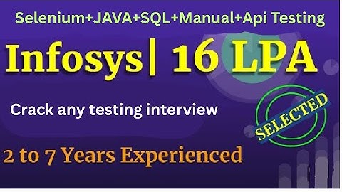 Infosys Automation Interviewvragen en antwoorden | Selenium | Java | Softwaretesten -3