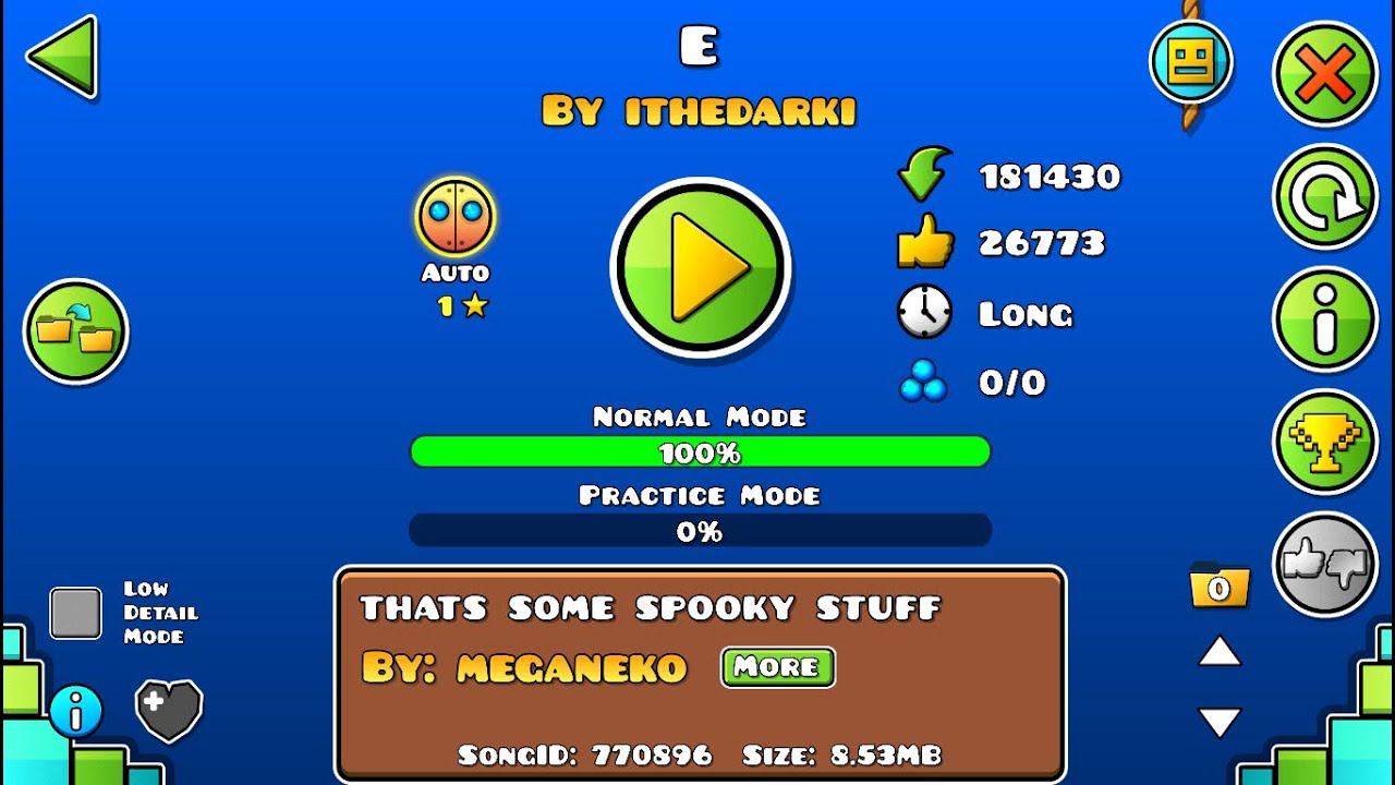E by ithedarri | Auto 1, Futhere | Geometry Dash