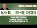 Chairman Thompson Hosts Farm Bill Listening Session in Minnesota