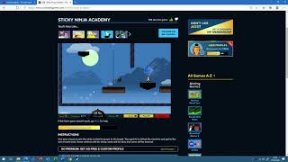 Sticky Ninja Academy levels 3-6 | Perfect scores screenshot 2
