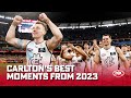 The sleeping giant awakens i the best moments from carltons 2023 season i kayo top 10 i fox footy