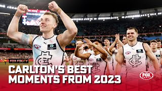 The sleeping giant awakens? I The BEST moments from Carlton