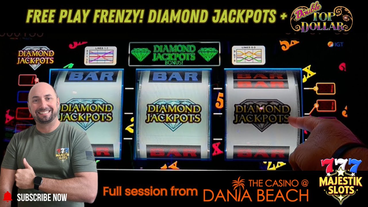 Free Play Frenzy: Diamond Jackpots and Double Top Dollar Casino at Dania Beach High Limit Room
